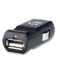 Manhattan 101714 Cargador Usb Para Auto Cel Tablet