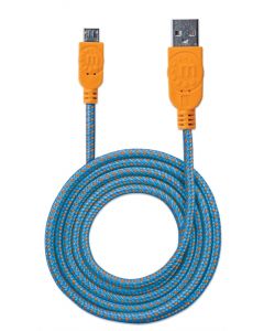 Manhattan 394024 Cable Usb V2.0 Amicro B 1.0m Azulnaranj