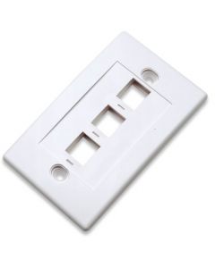 Intellinet 163309 Manhattan Tapa De Pared Faceplate Placa 3