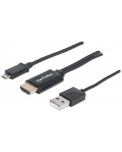 Manhattan 151498 Cable Mhl Hdtv Para Smartphone Y Tablet