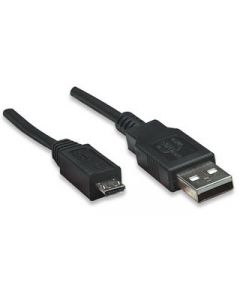 Manhattan 325684 Intellinet Cable Usb 2.0 Amicro B 3.0m Negro