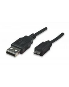 Manhattan 307161 Cable Usb 2.0 Amicro B 1.0m Negro