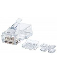 Intellinet 790536 Plug Modular Rj45 Cat6 Solido 80pzs