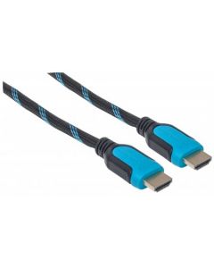 Manhattan 354813 Cable Hdmi 2.0 Mm 3.0m 3d 4k 18 Gbps Av