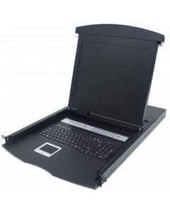 Intellinet 507059 Consola Switch Kvm 16 Ptos Ps2usb Lcd 17