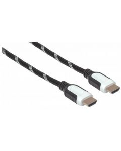 Manhattan 354783 Cable Hdmi 2.0 Mm 3.0m 3d 4k 18 Gbps Av