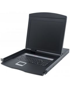 Intellinet 507172 Consola Switch Kvm 8 Ptos Ps2usb Lcd 19