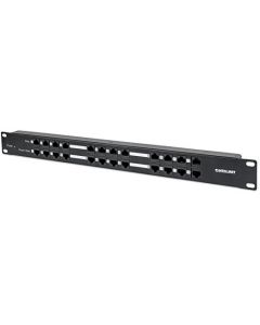 Manhattan 720342 Panel De Parcheo Cat5e Utp 24 Ptos Rj45 12