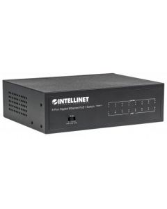 Intellinet 561204 Switch Poe 8 Ptos 10 100 1000 Gigabit Rj45 60w 30w Puerto