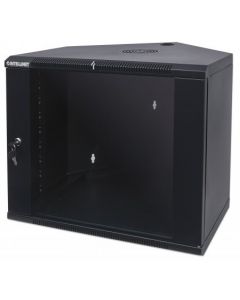 Intellinet 714723 Gabinete Rack Cerrado 19  6u Montaje Pared Esquina 600x600 60kg