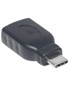 Manhattan 354646  A0201l2 Adaptador Convertidor Usb-c A Usb Tipo 3.1 Macho-hembra