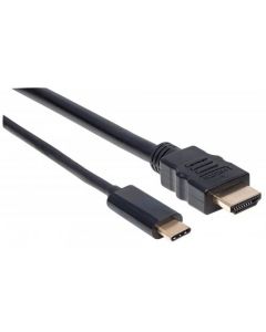 Manhattan 151764  A0201m6 Cable Adaptador Convertidor Usb-c 3.1 A Hdmi 2.0m 4k M-m