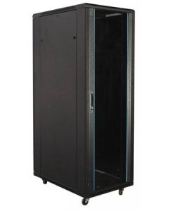 Intellinet 203227 Gabinete Rack Cerrado 19  27u Puerta Cristal 600x900 Desarmado
