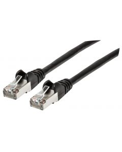 Intellinet 741521 Cable De Red Patch Cat6a Rj45 0.90m Sftp Blindado Negro