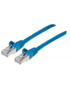Intellinet 741507 Cable De Red Patch Cat6a Rj45 4.2m Sftp Blindado Azul