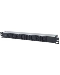 Intellinet 163651 Unidad De Distribución Energía (pdu) 1u Negro  Plata 8 Salidas Ac