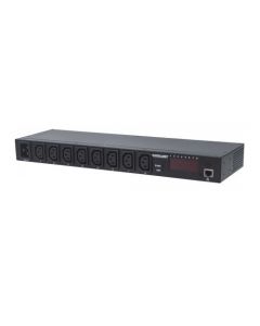 Intellinet 163682 Pdu Barra Multicontacto 8 Contactos Monitor Humedad Temp