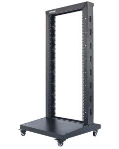 Intellinet 714426 Rack Abierto 19  2 Postes 48u Incluye Ruedas Y Niveladores Acero