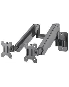 Manhattan 461627 Soporte De Pared Para Pantalla Plana 81,3 Cm (32") Negro