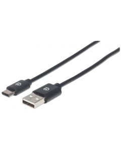 Manhattan 354929 Cable Usb 2 M 2.0 C A Negro