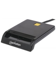 Manhattan 102049 Lector De Tarjeta Inteligente Interior Negro Usb 2.0