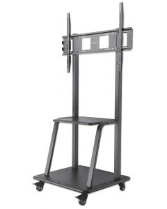 Manhattan 461665 soporte para pantalla plana 2.54 m (100) negro