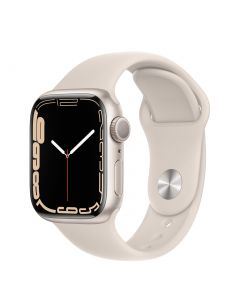 Apple MKMY3LZ/A mkmy3lz a watch s7 gps caja alum.blanco estelar 41mm correa dep.blanco este