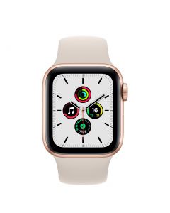 Apple MKQ03LZ/A mkq03lz a watch se caja aluminio oro 40mm correa dep.blanco estrella
