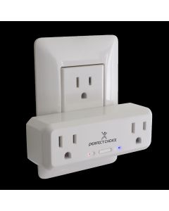 Perfect Choice pc-108177 Conector Inteligente Doble Iot