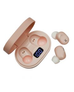 Perfect Choice PC-116820 audifonos bt. rosa tws