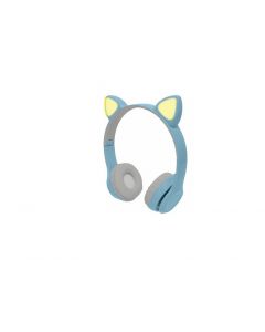 Perfect Choice PC-116981 audifono diadema inalambrico para ninos azul - catto