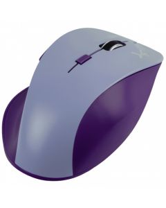 Perfect Choice PC-045106 mouse inalambrico ergonomico thumb - morado