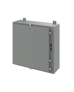 Hoffman A24HS2508LP gabinete de desconexión con abrazaderas, tipo 4, 24.00 x 25 8.00, acero, gris