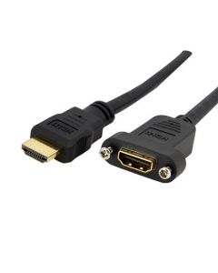 Startech.com hdmipnlfm3 Startech Cable Hdmi De 91cm Panel Hembra A Macho