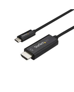 Startech.com cdp2hd1mbnl Cable Adaptador De 1m Usb-c A Hdmi 4k 60hz - Negro Usb Tipo C Conversor Vídeo Usbc