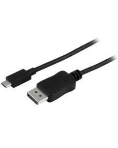 Startech.com cdp2dpmm3mb Cable Adaptador De 3m Usb-c A Displayport 4k 60hz - Negro Usb Tipo C Dp Vídeo Usbc
