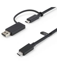 Otros USBCCADP startech cable usb tipo c de 1m con ada ptador usb-a para docks híbridas