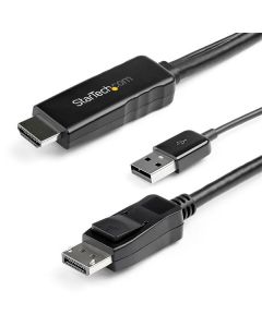 Otros HD2DPMM3M startech cable convertidor hdmi a dp de 3m - alimentado por usb 4k 30hz