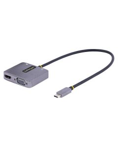 Otros 122-USBC-HDMI-4K-VGA startech adaptador de video usbc a hdmi vga 4k hdr pd 3.0 100w