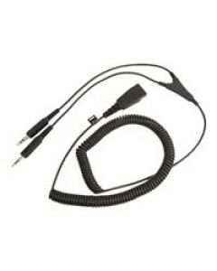 Jabra 8734-599 8734599 Cable Jbr Qd A Dual Mini Jack  2 M