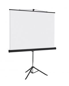 Multimedia Screens MST-154 pantalla de proyección portátil tripié screen - 1.54x1.54m. / 86 pulgadas diagonales.