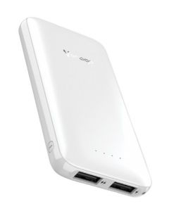 Vorago pb-301-wh Power Bank Pb-301 5,000 Mah 2 Puertos 1a 2.1a Blanco