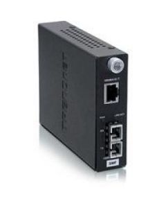 Trendnet tfc-1000s20 Convertidor De Fibra Sc Monomodo Hasta 20km 1000base-t A 1000base-lx