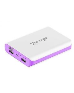 Vorago au-300 morado Power Bank 12000 Mah Blancomorado