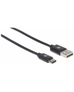 Manhattan 354936 Cable Usb Tipo Cm - Am 30 Mts Negro  V20