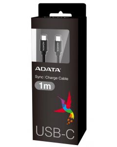 Adata acc3g1al-100cm-cbk Cable Usb-c A 31 1m Negro (acc3g1al-100cm-cbk)