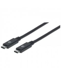 Manhattan 355223 Cable Usb 1 M 3.2 Gen 2 (3.1 2) C Negro
