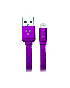 Vorago cab-119_morado Ac-365810-15 Cable Cab-119 Moredo Usb-apple Lightning 1 Metro Morada Bolsa