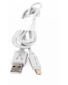 Vorago cab-209blanco Cab-209 Blanco Cable Dual Micro Usb Lightning 1m Bolsa
