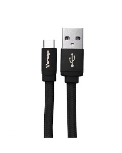 Vorago cab-214-bk Cable Cab-214 Usb A Tipo C  2 Metros Negro